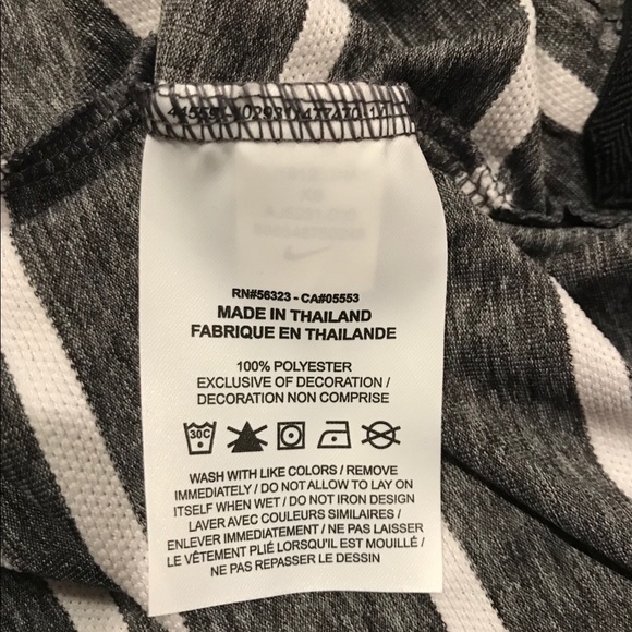 NWT Women’s Nike Dri-Fit Striped Polo Size XS - Picture 7 of 8